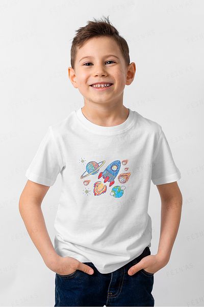 feinas Παιδικό Tshirt - Διαστημόπλοιο