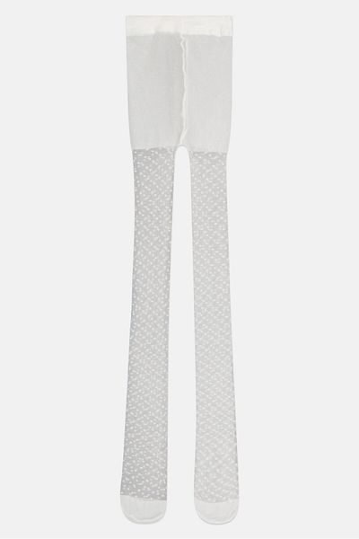 Sergent Major Kids Girl Textured Tight, White