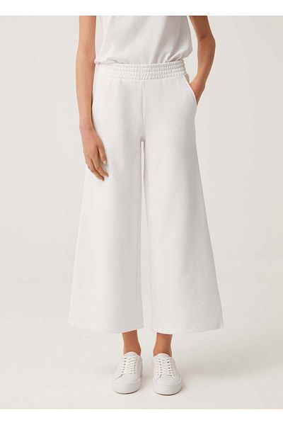 Ovs Fitness Wide-Leg Joggers In Fleece