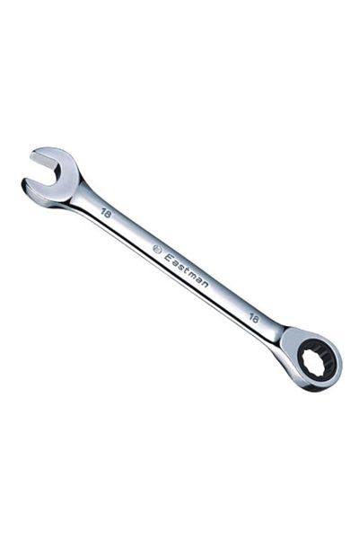 EASTMAN Combination Ratchet Wrench 18 mm
