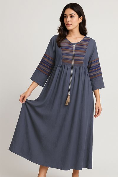 FOR WOMEN Heritage Stripe Maxi Dress