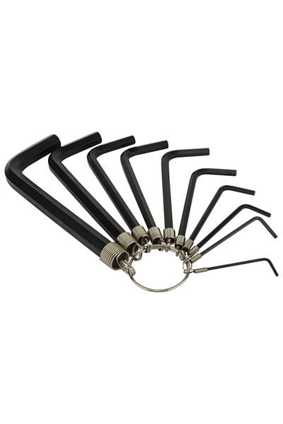 Stanley 10-Piece Anti-Corrosion Hex Keys On Ring Set