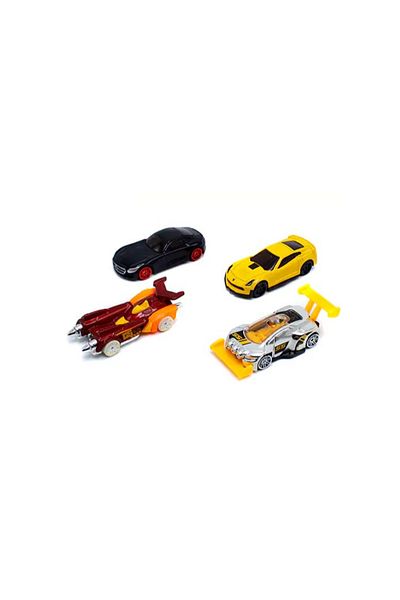 MOAWAVE Set of 4 toy cars, Die-Cast metal, plastic, Multicolor MOAWAVE™