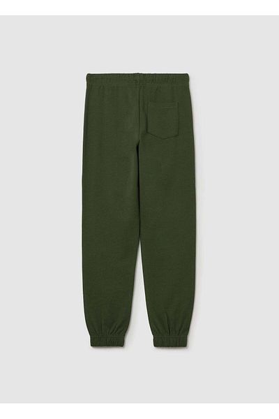 Ovs Cotton Joggers With Drawstring