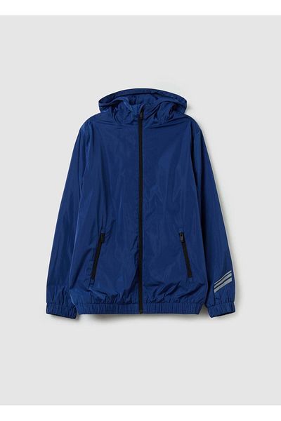 Ovs Full-Zip Waterproofed Jacket With Hood