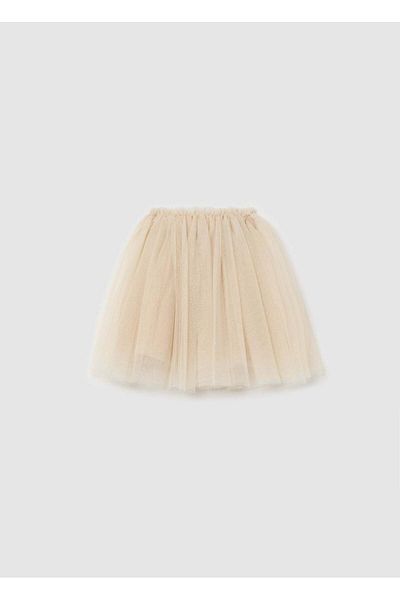 Ovs Tulle Skirt With Glitter