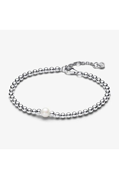 Pandora Bratara cu Margele si perla de cultura de apa dulce, tratata - Argint 925 - 18cm