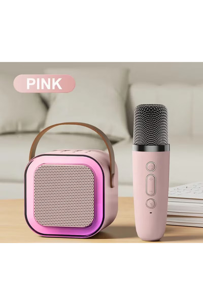 MOAWAVE Smart Kids Karaoke Microphone Speaker, Wireless, Pink MOAWAVE™