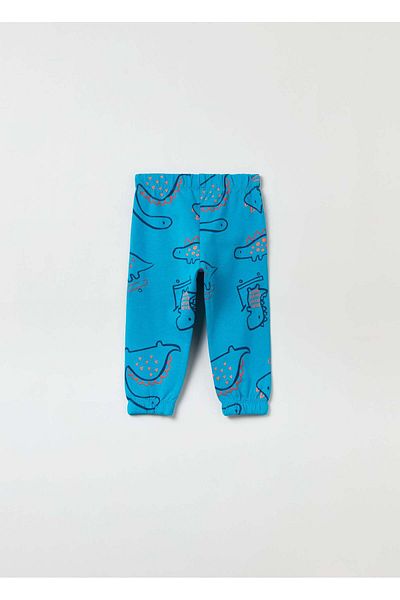 Ovs Fleece Joggers With Print