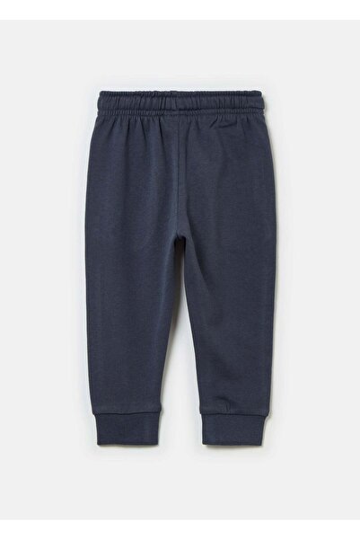 Ovs Fleece Joggers With Drawstring And Print