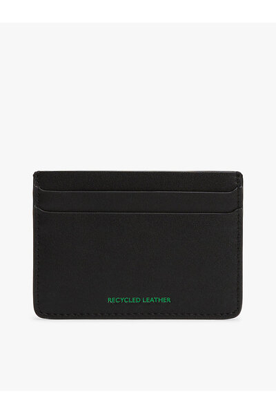 Tommy Hilfiger Black Men's Wallet Tjm Heritage Leather Cc Holder