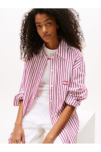 Tommy Hilfiger Kadın Pembe Elbise