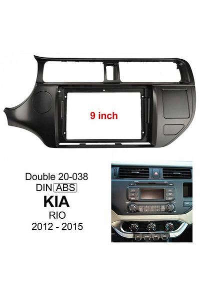 MNT Kia Rio screen from 2011 to 2015 (RAM 2 - ROM 32) supports CarPlay & Android Auto / 1080p resolution