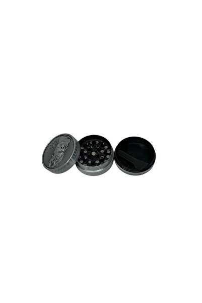blackraw (Karışık Stok) 1 Adet 40mm Gorilla Rolling Stars 3 Parça Metal Tütün Öğütücü Grinder