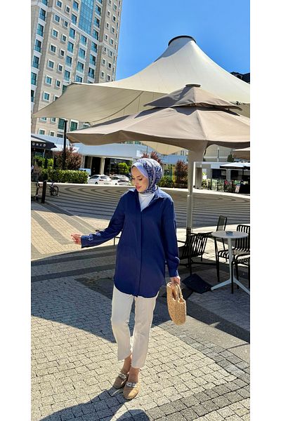 LİNA TESETTÜR Tunic with Armul