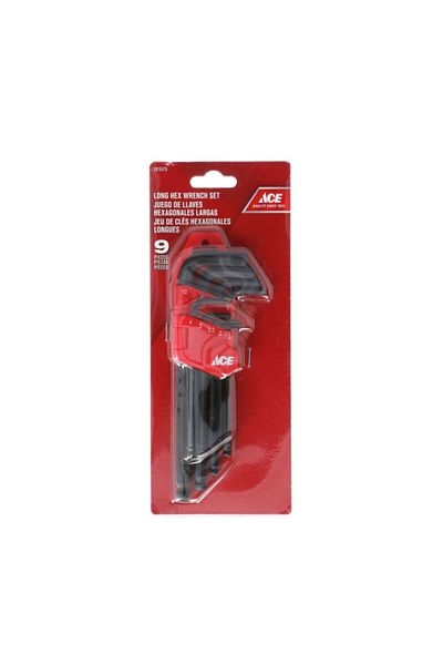 ACE 9-Piece Long Hex Wrench Set