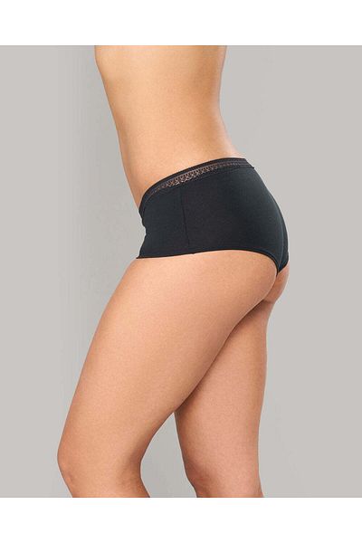 La senza Cotton Boyshort Panty with Logo Band