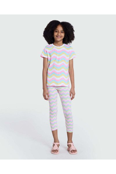 Ovs Three-Quarter Leggings In Stretch Cotton