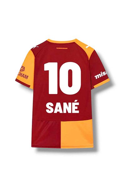 FOLKLORİST Leroy Sané Yellow-Red Galatasara'Y 25/26 Adult Football Jersey Set