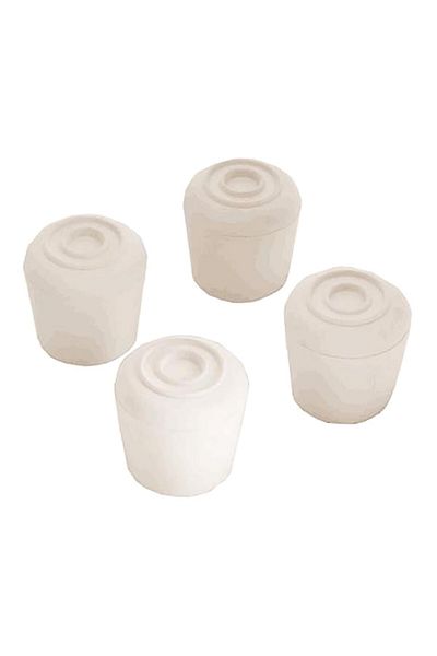 Magic Sliders 4-Piece Self Adhesive Round Rubber Leg Tips 3/4 Inch