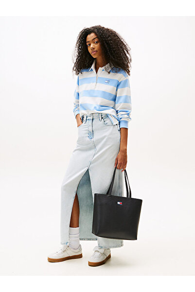 Tommy Hilfiger Kadın Siyah Tote Bag