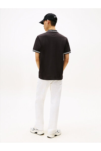 Tommy Hilfiger Men's black s/s polo