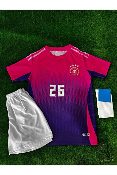 FAMİLYSTAN ALMANYA MİLLİ TAKIM DEPLASMAN DENİZ UNDAV ÇOCUK FORMASI 4 LÜ SET