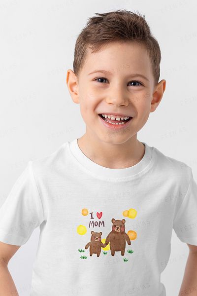 feinas Παιδικό Tshirt - Λατρεύω τη μαμά