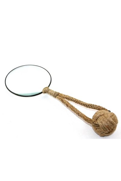 mikudesign Ksk2070 Model Wicker Handle Magnifying Glass