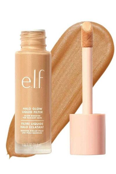 ELF e.l.f. Halo Glow Liquid Filter Complexion Booster – Shade 5 Medium/Tan, 31.5ml