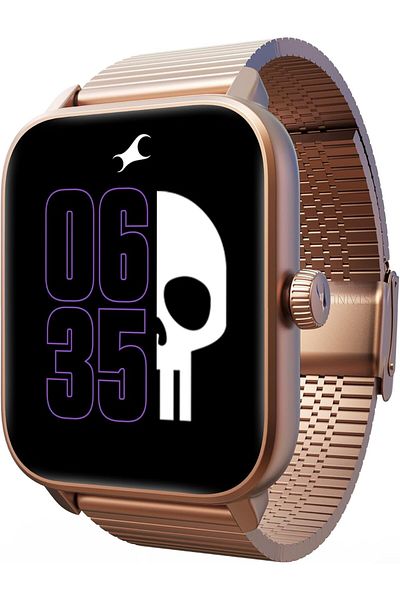 FASTRACK Phantom Smart Watch | 1.85" UltraVU Display | Functional Crown | SingleSync BT Calling | 10