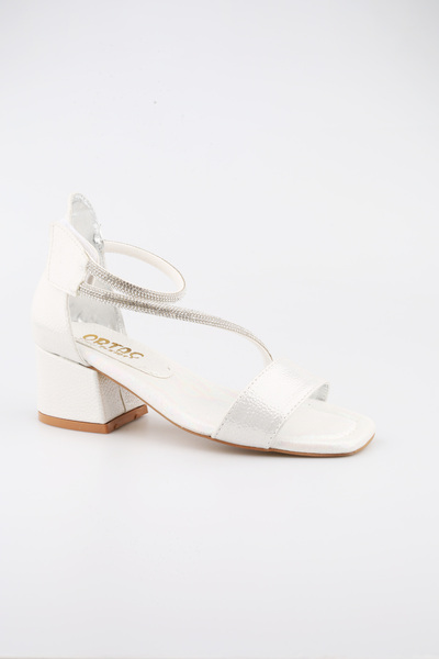 moon glow Shiny Stone Girls' Heeled Shoes 31-36 |   Graduation Wedding and Special Occasion Evening Dress Shoes 4 cm