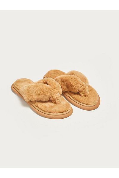 LC Waikiki Flip Flops Papuci de casă pentru femei de pluș (W1)