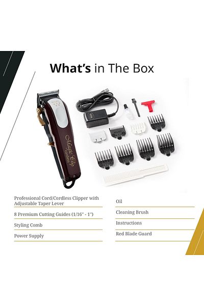 Wahl Professional 5-Star Cord/Cordless Magic Clip #8148