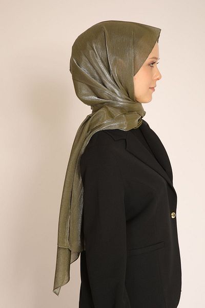 BERCHEM SCARF شال Akel Düz Aura اللامع - تصميم عصري يجمع بين الأناقة والرقة