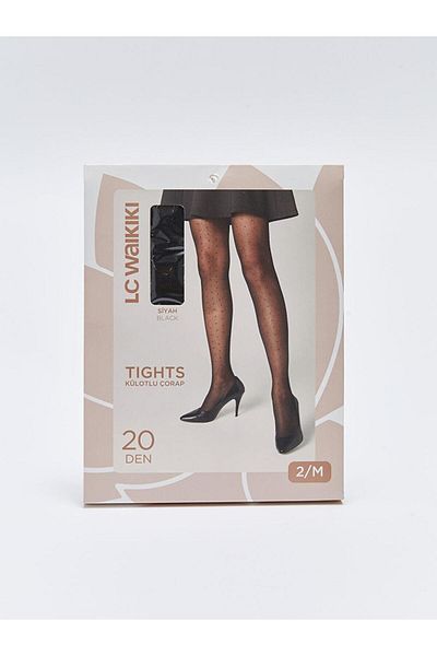 LC Waikiki 20 Denier Polka Dot Women's Pantyhose (W2)