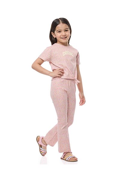 R&B Multicolor GIRLS KNIT BOTTOM 2-8Y