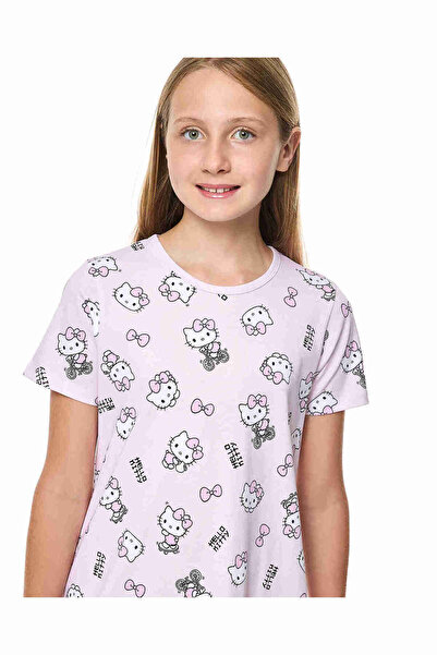 R&B 2 Pack Stitch Print Nightdresses