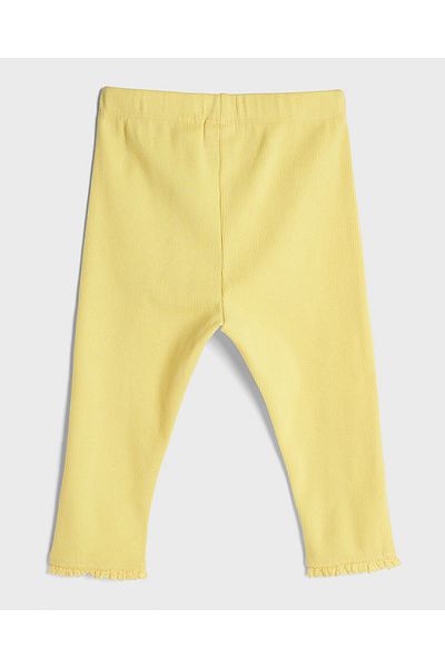 R&B Yellow KNIT BOTTOM 0-24M