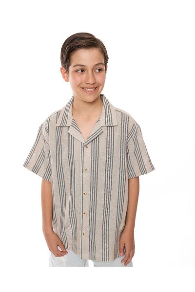 R&B Brown BOYS SHIRT 8-16Y