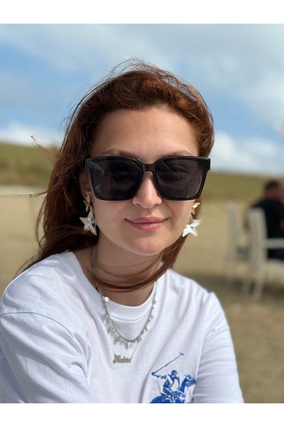 Ferrucci Selin Liver Glasses Transparent Black Framed Black Glass Brand Model Women's Glasses 2