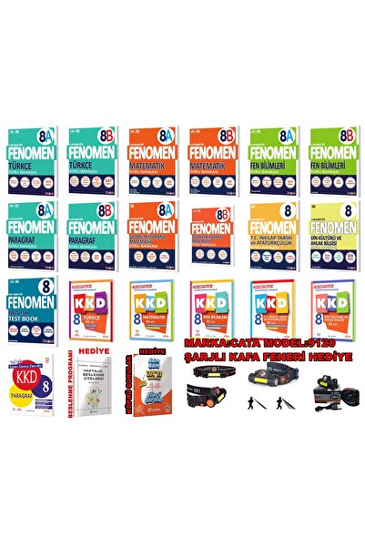 Fenomen Yayıncılık 8.SINIF LGS 2025-2026 GÜNCEL BASIM A-B SERİSİ SORU BANKASI...