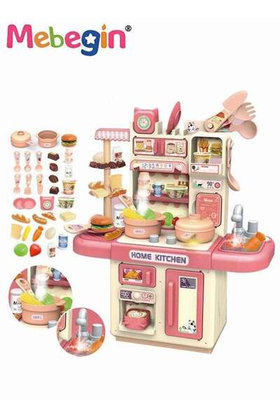 N2Y مجموعة ألعاب المطبخ من ميبيجين، 34 قطعة، ألعاب طبخ تقمص الأدوار، ملحقات ل...