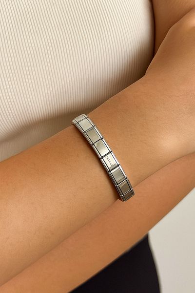 İMVULA Italian Charm Steel Bracelet