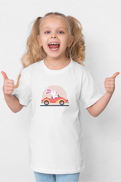 feinas Tricou pentru copii - Iepure