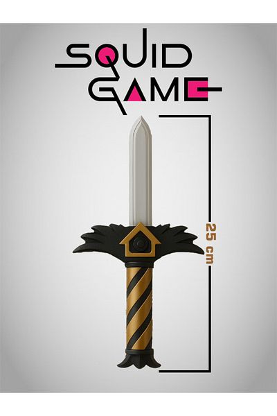 Eynes Aydınlatma Squid Game 3 Knife Figure - Squid Game 3 Knife Figure Set