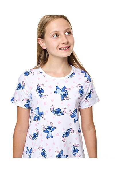 R&B 2 Pack Stitch Print Nightdresses