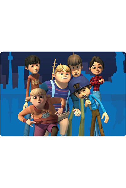 BatıDoğu Rafadan Tayfa Dikdörtgen Pasta Yenilebilir Resim Baskı 28*19 cm