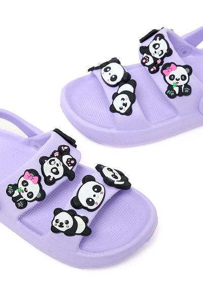 R&B Lilac KIDS GIRLS SLIPPERS 25-30