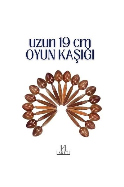 PRATİKOBA Bfs Long Game Spoon 14 Pcs